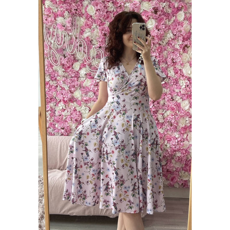 Lyra Kleid - Rosa Kolibri - Dotty&Dan