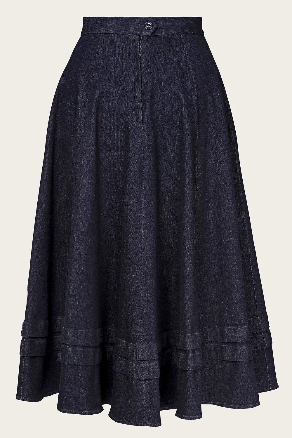 The Tireless Trailblazer Skirt - Organic raw heavy denim - Dotty&Dan