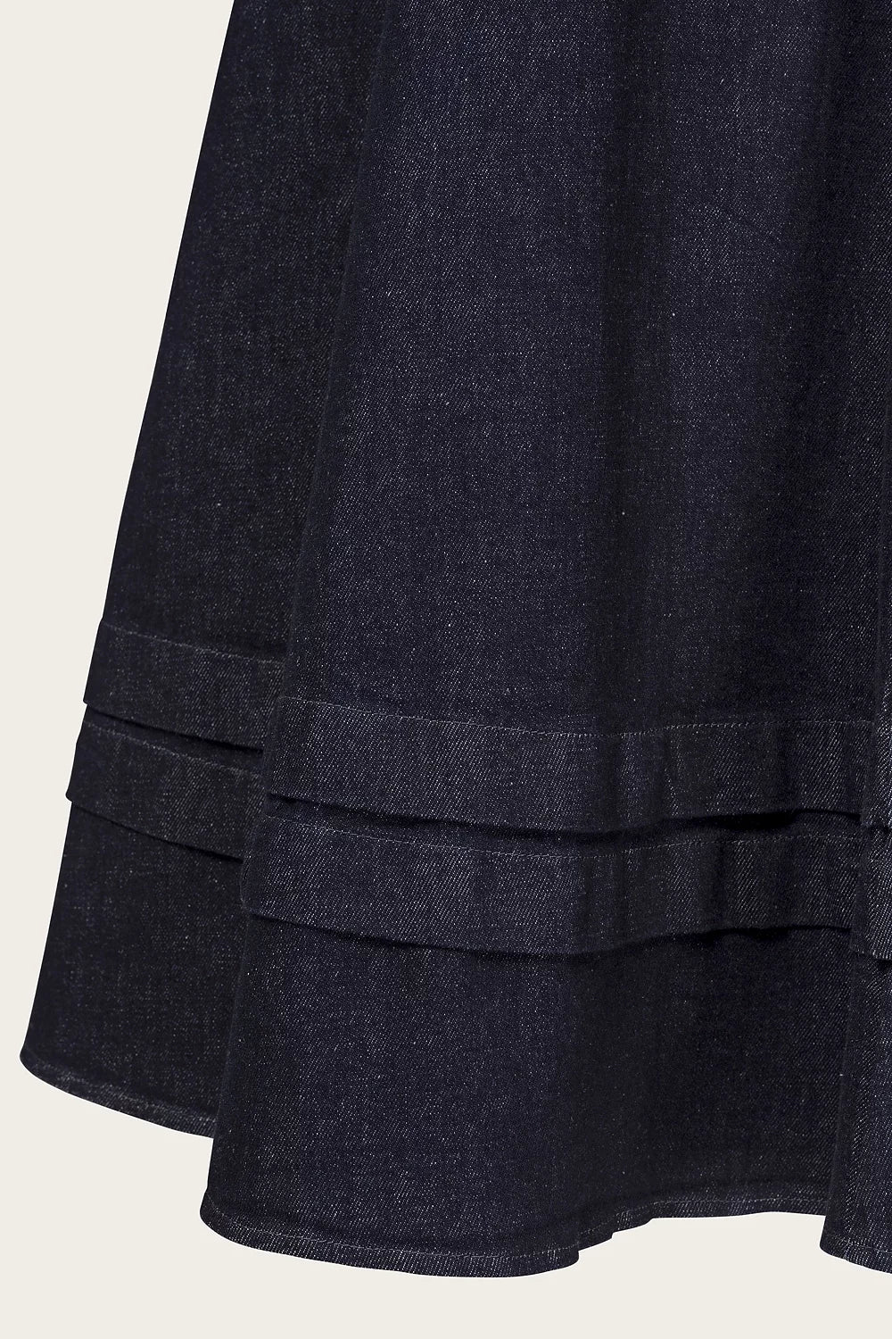 The Tireless Trailblazer Skirt - Organic raw heavy denim - Dotty&Dan