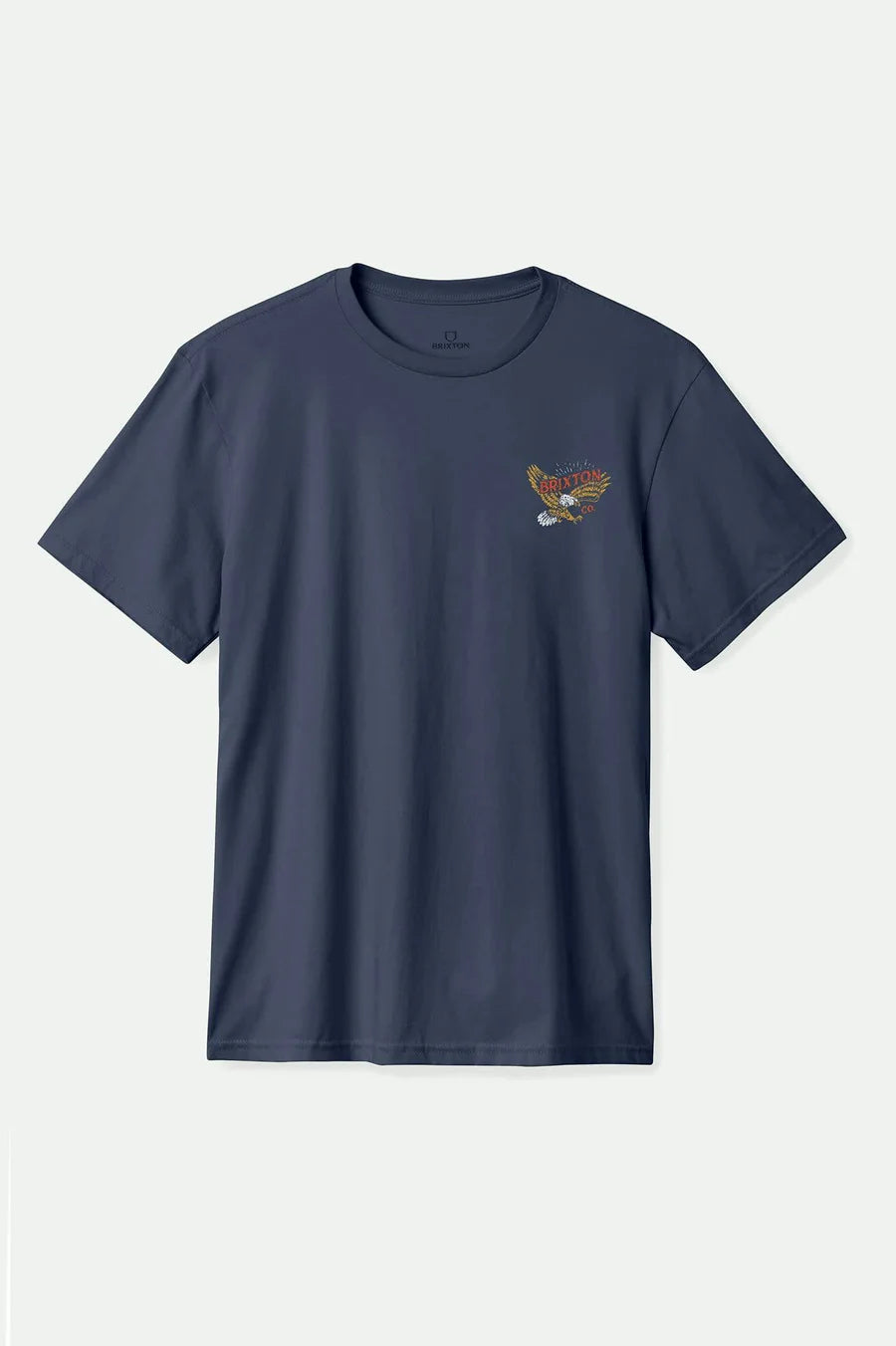 Herren T-Shirt - navy worn wash