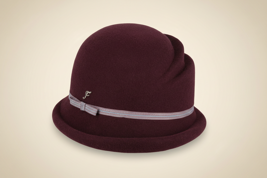 Cloche Filzhut – zeitloser Damen-Glockenhut aus Wollfilz - Dotty&Dan