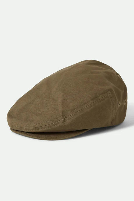 Hooligan Lightweight Flat Cap - ivy green ripstop - Dotty&Dan