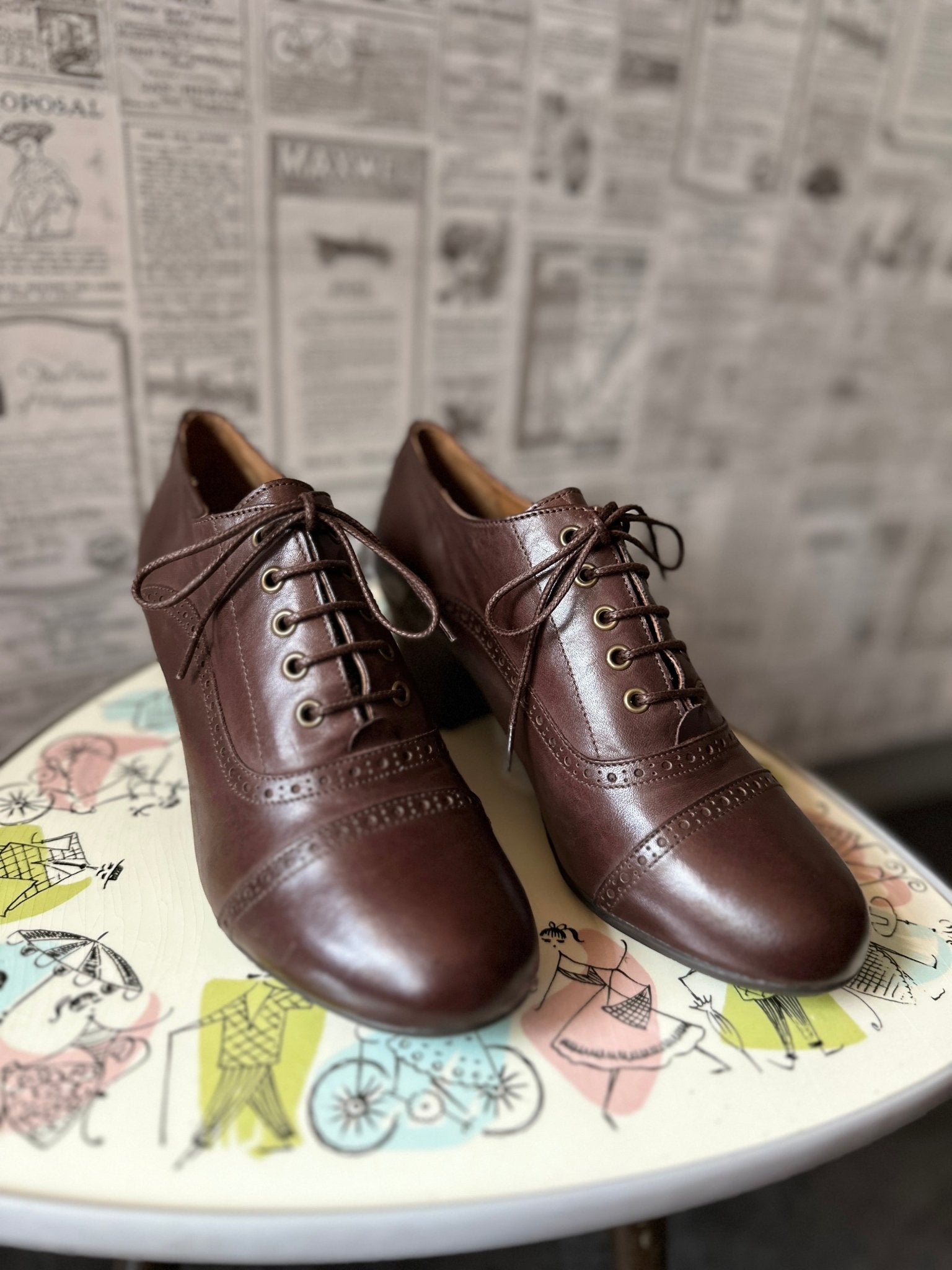 Fly Shoe Booties - brown - Dotty&Dan