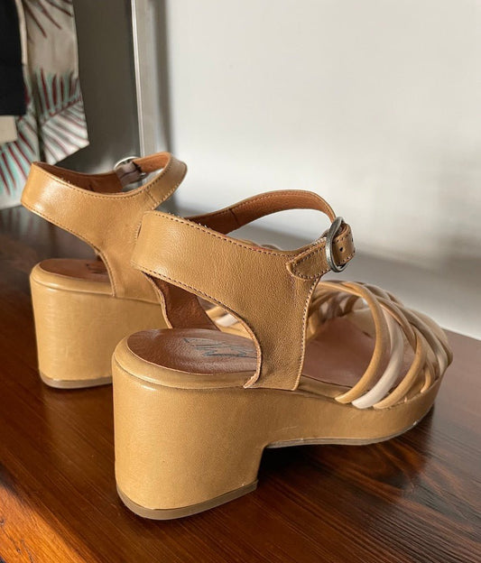 Gabriella Clog Sandale - mandel/creme - Dotty&Dan