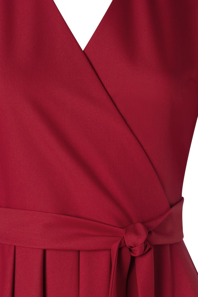 Glenda Swing Kleid in rot - Dotty&Dan