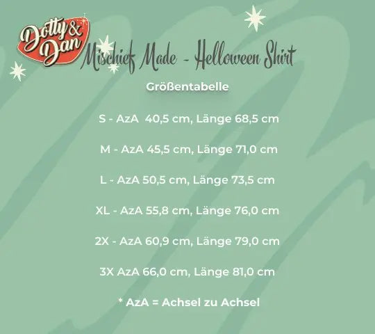 Halloween Pin up Hexe mit Kater - Raglan Shirt weiss/grün - Dotty&Dan