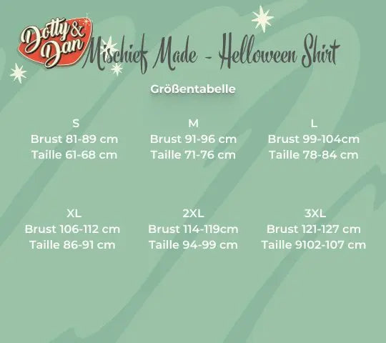 Halloween Pin up - Spinnennetz Raglan Shirt - schwarz/mustard - Dotty&Dan