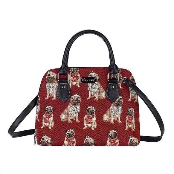 Handtasche Mops - red - Dotty&Dan