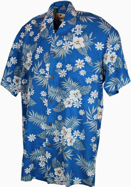 Hawaiian Hemd - Bahamas sky blue - Dotty&Dan