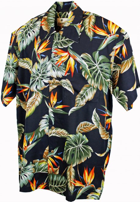 Hawaiian Hemd - Nevada black - Dotty&Dan