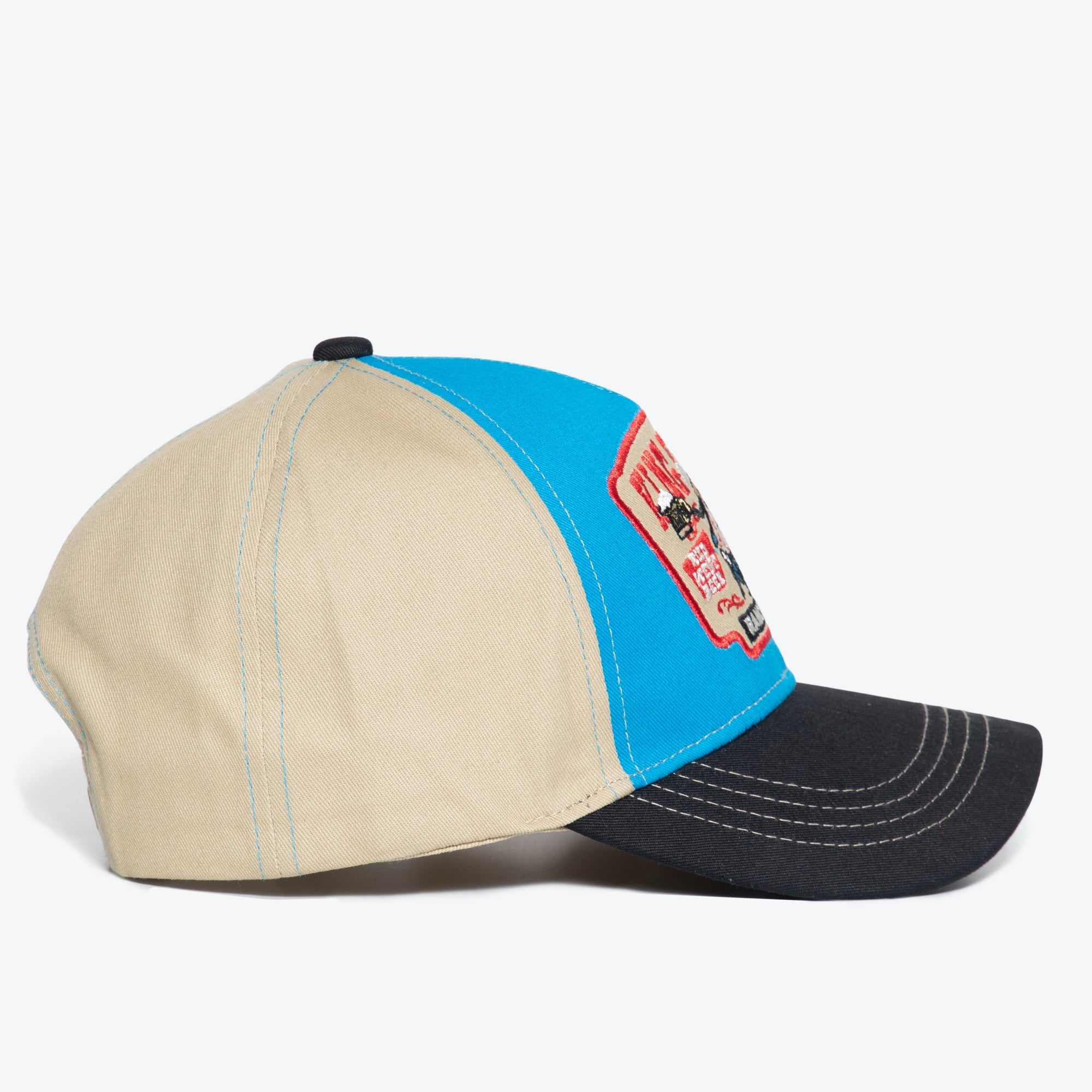 Herren Cap - Ranch Wagen - black/blue - Dotty&Dan