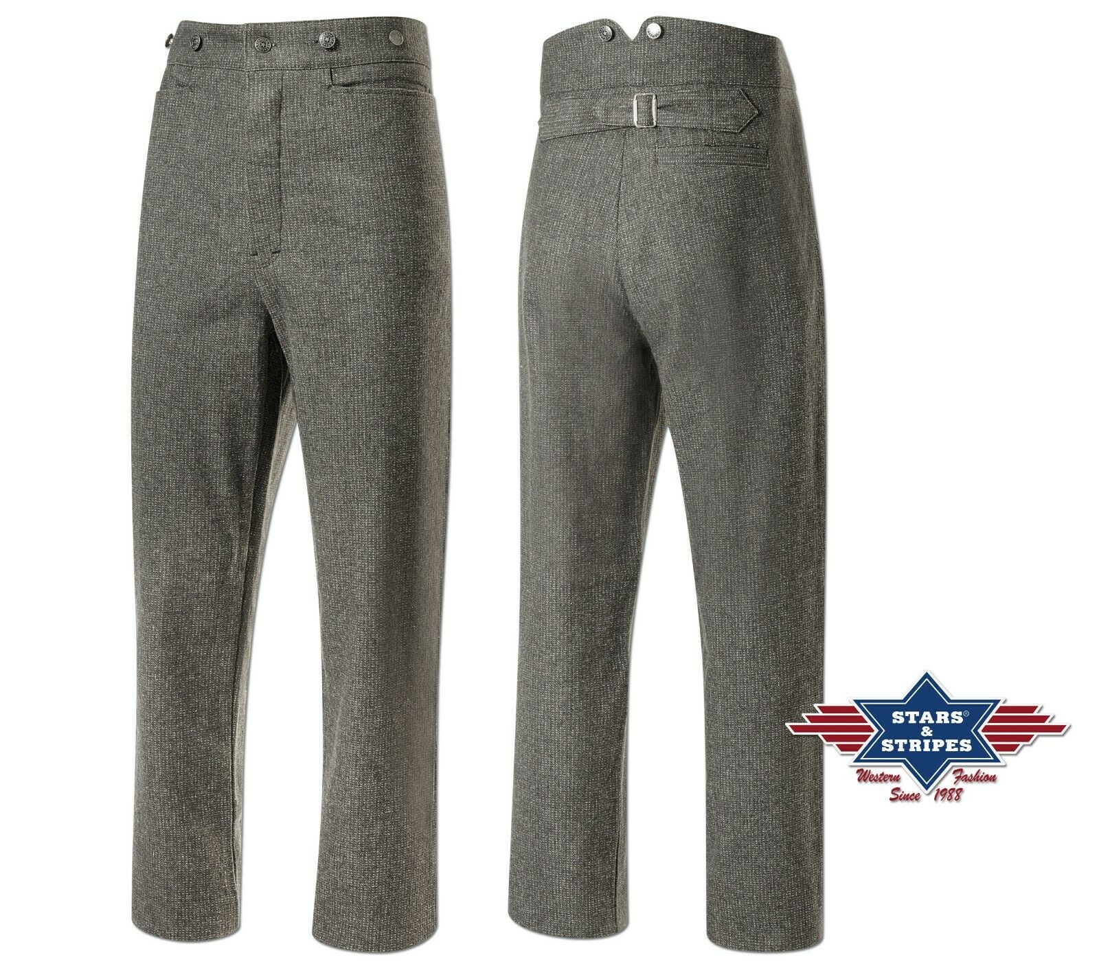 Herrenhose Fargo - grau - Dotty&Dan