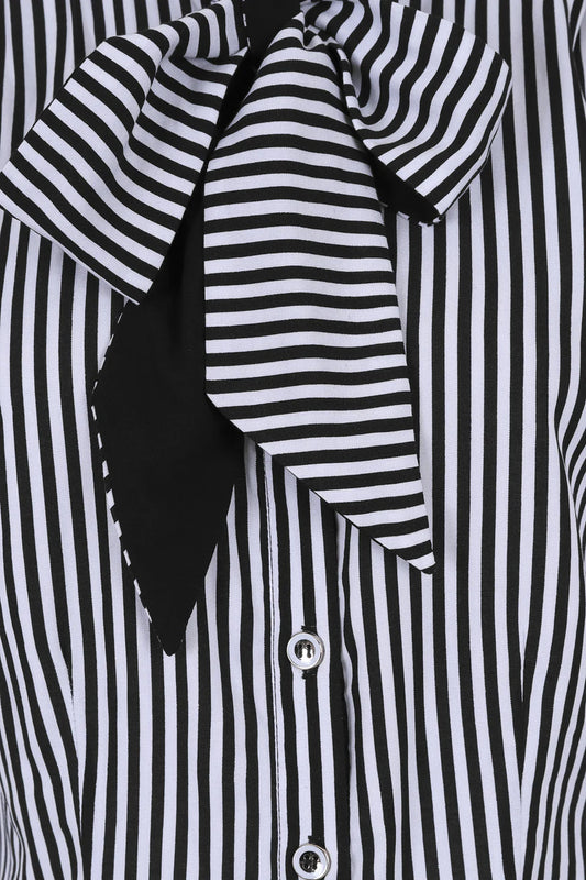 Streifenbluse Humbug mit Scheife - Dotty&Dan