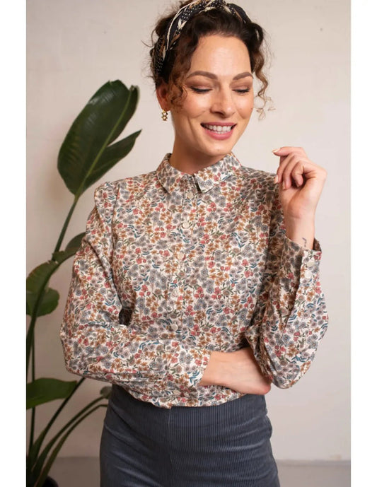 Jane Bluse - Viena Flowers - Dotty&Dan