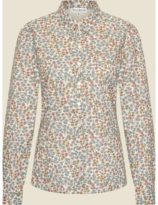 Jane Bluse - Viena Flowers - Dotty&Dan