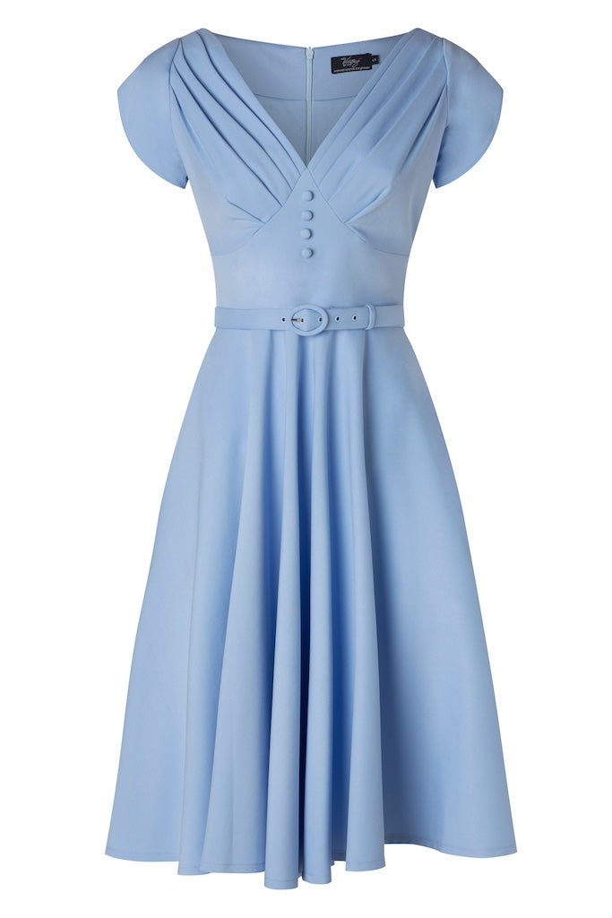 Jane Swing Dress - lightblue - Dotty&Dan