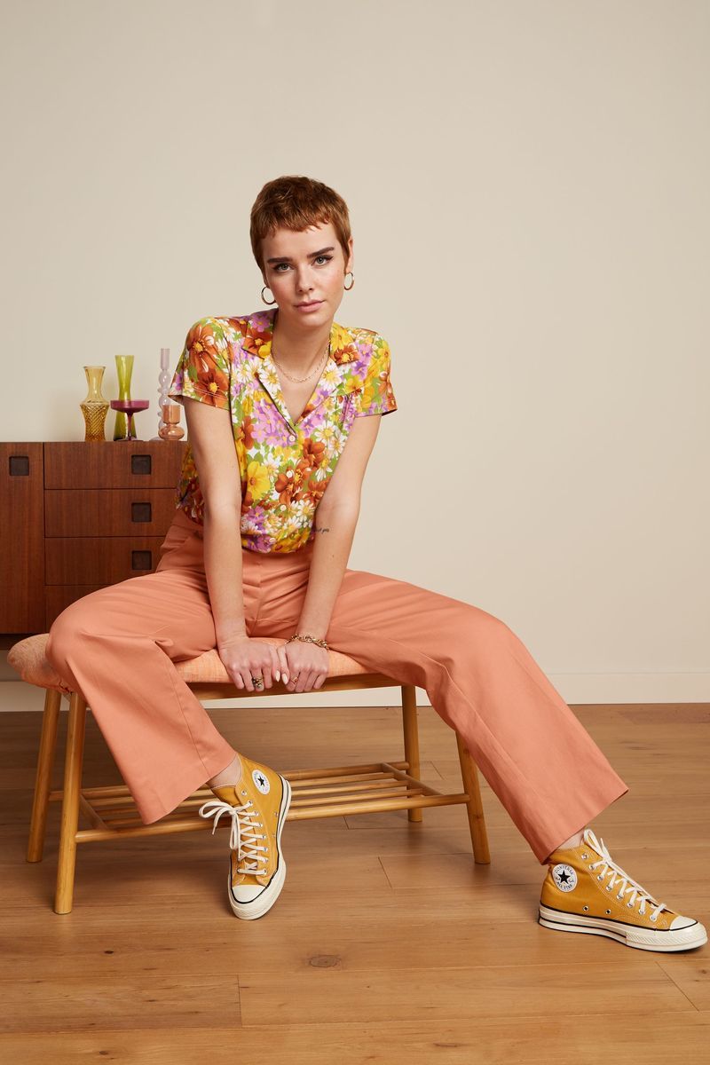 Tex Blouse Marini - tuscan yellow - Dotty&Dan