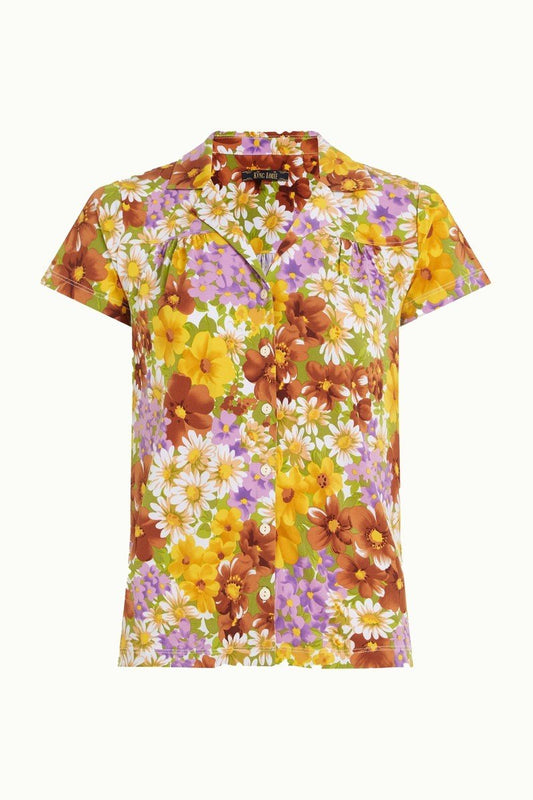 Tex Blouse Marini - tuscan yellow - Dotty&Dan