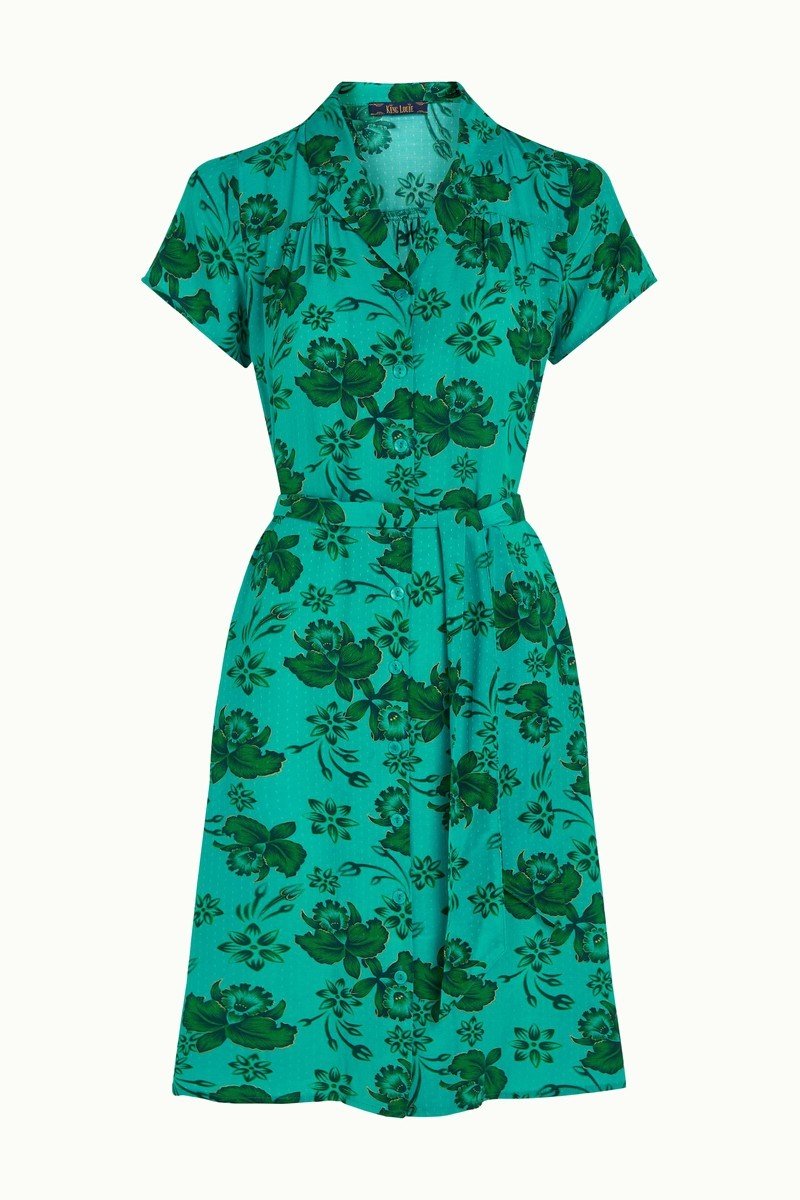 Tex Dress Coralie - aqua green - Dotty&Dan