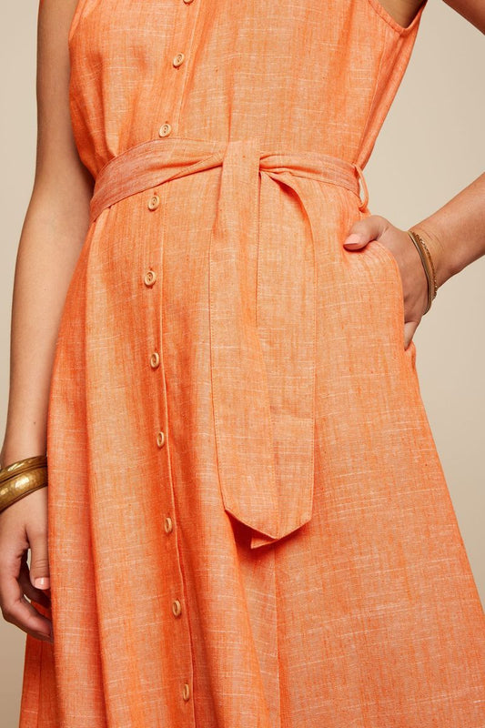Nova Dress Camonte - reef coral - Dotty&Dan