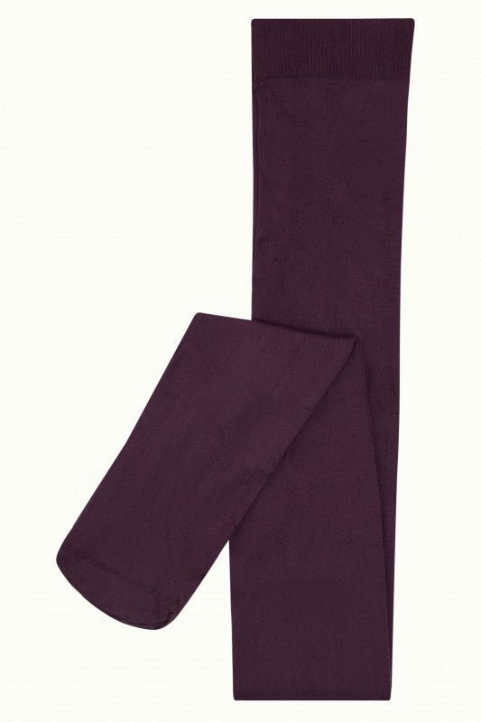 Strumpfhose Solid - purple rain - Dotty&Dan