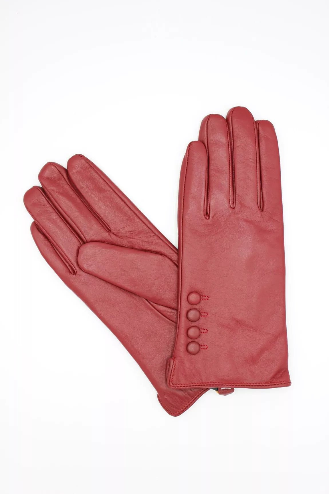 Lederhandschuhe mit Fleecefutter - Dotty&Dan