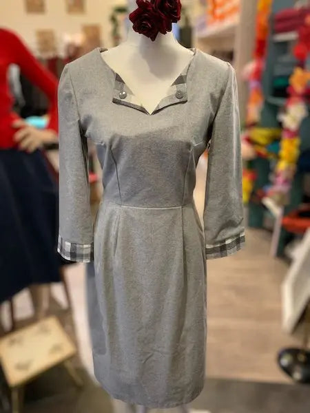 Mary Dress - grau - Dotty&Dan