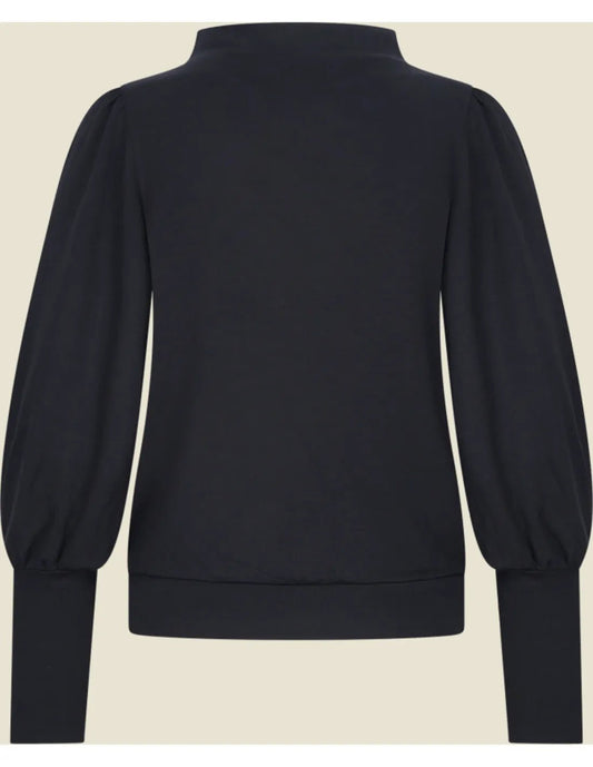 Maya Top Soft Fleece - black - Dotty&Dan