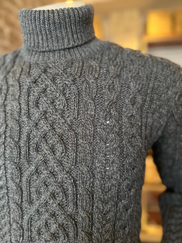 Merinopullover - superweich- anthrazit - Dotty&Dan