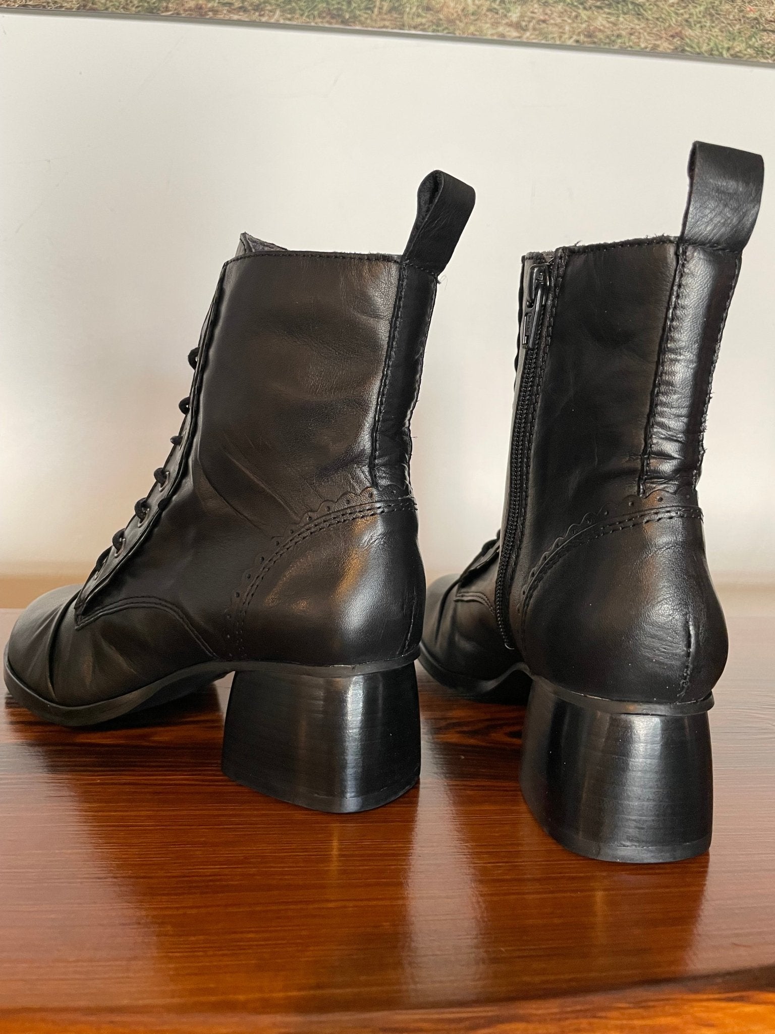 Schnürstiefelette Olympia - schwarz - Dotty&Dan