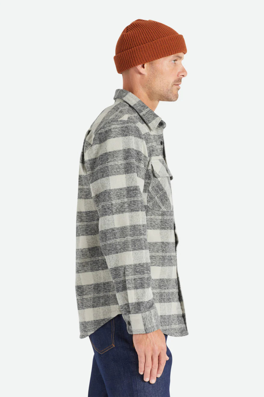 Bowery Heavy Weight Flanell - black/charcoal