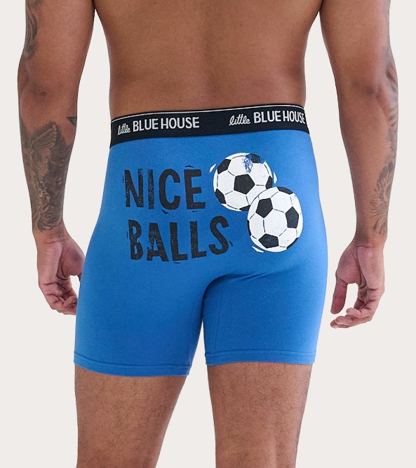 Nice Soccer Balls - Herren Boxershorts - Dotty&Dan