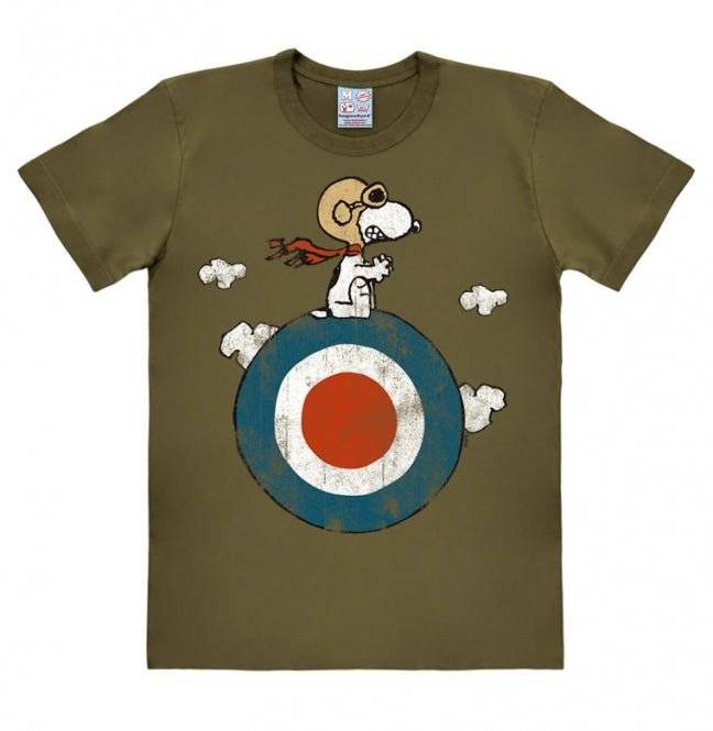 Peanuts - Snoopy Shirt - olive - Dotty&Dan