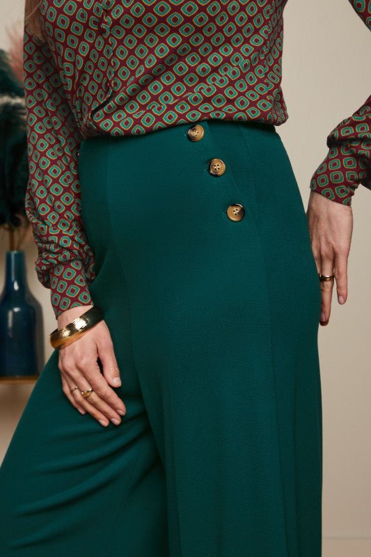 Pia Culotte Milano uni - pine green - Dotty&Dan