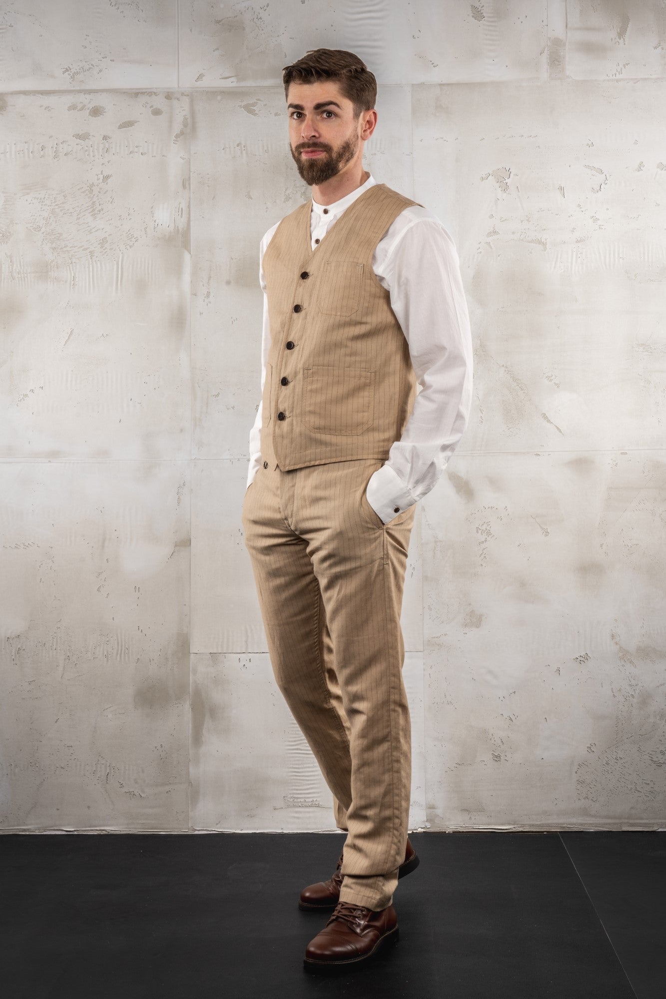 1947 Harvester Trousers - Chicago sand - Dotty&Dan
