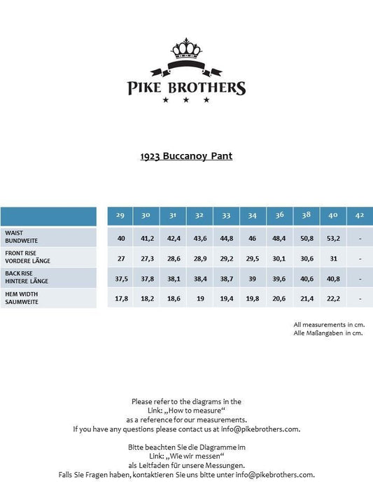 1923 Buccanoy Pant Chicago blue - Dotty&Dan