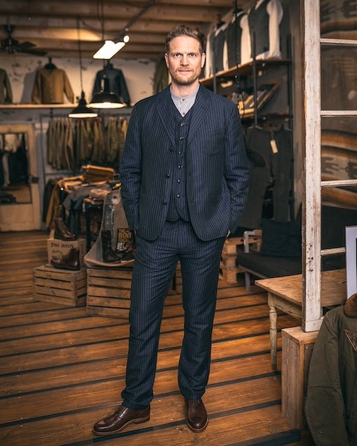 1927 Harvester Jacket - Chicago blue - Dotty&Dan