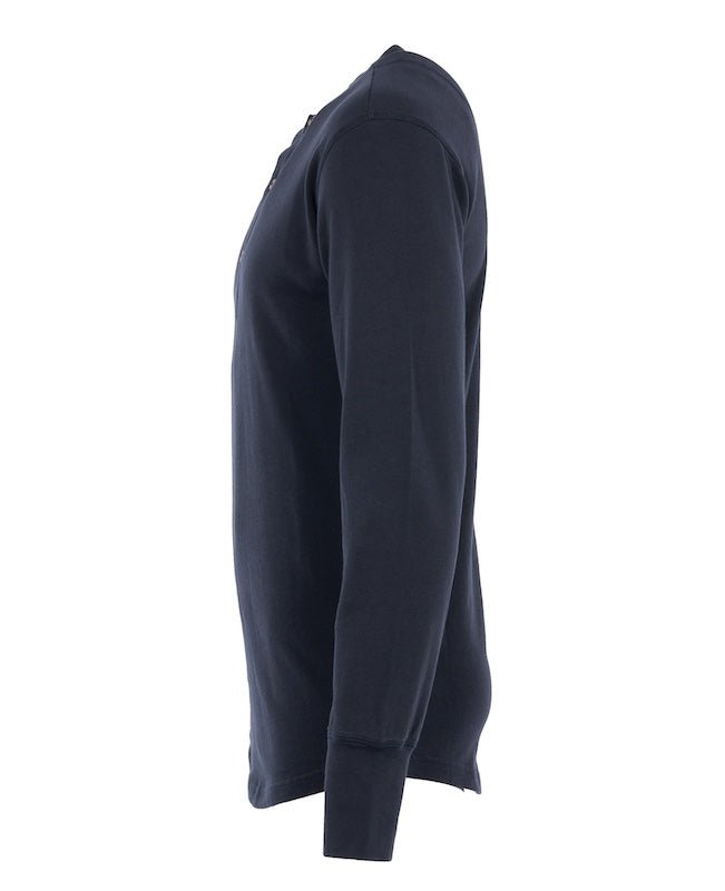 1927 Henley Shirt long sleeve -mojave blue - Dotty&Dan