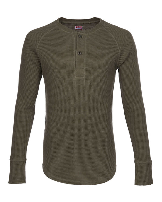 1936 Waffle Shirt - army - Dotty&Dan