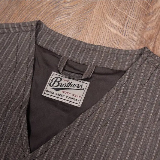 1937 Roamer Vest - Alameda brown - Dotty&Dan