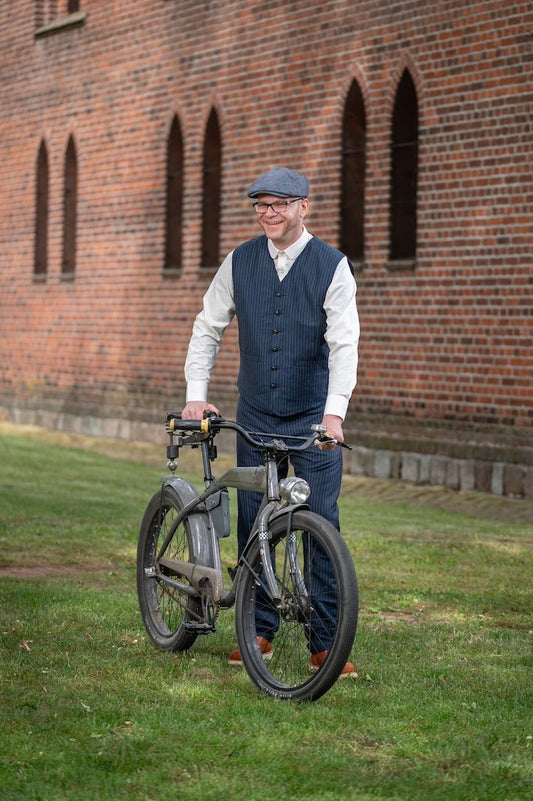 1905 Hauler Vest - Chicago blue - Dotty&Dan