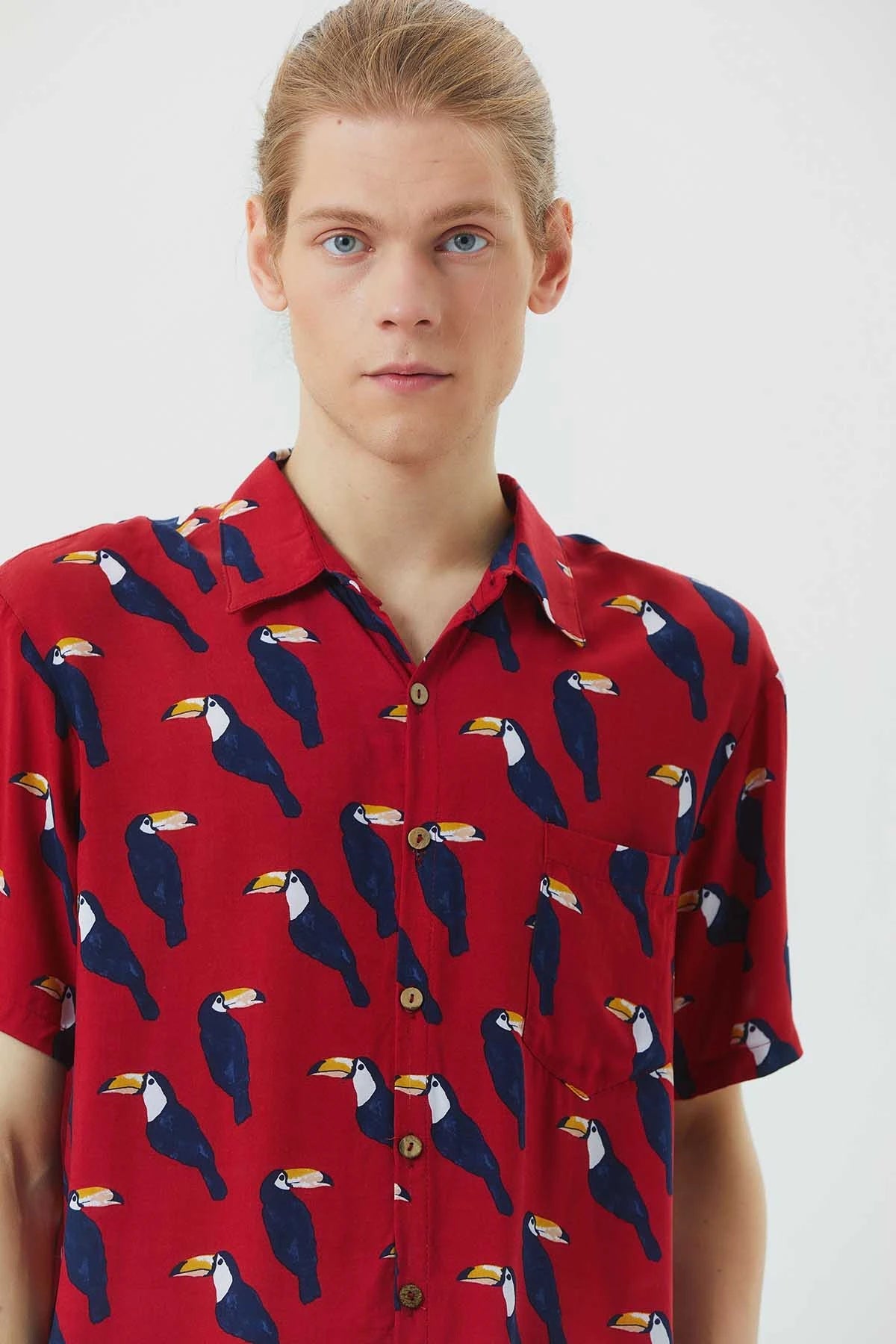 Short Sleeve Shirt - birds - Dotty&Dan