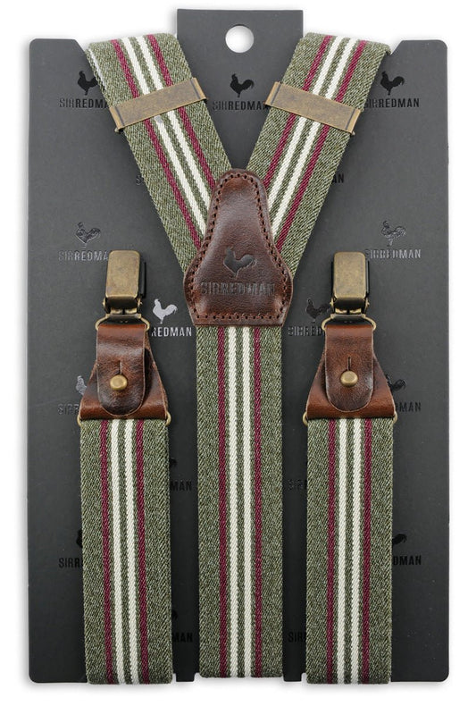 Deluxe Hosenträger Dock Worker - green - Dotty&Dan