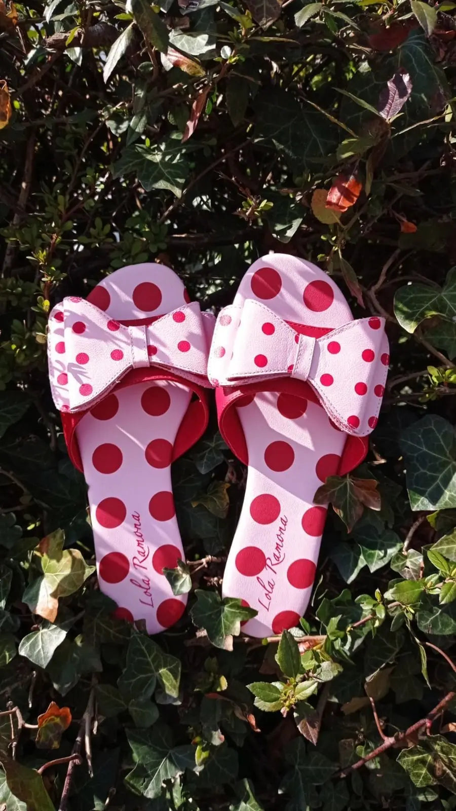Slip on Sandale Caroline Foxy - pink/red - Dotty&Dan