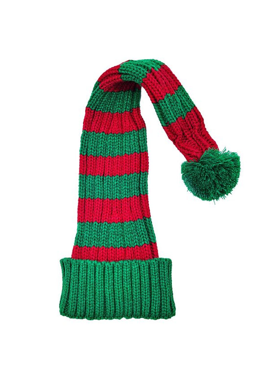 Snazzy Santa Mütze mit weihnachtsmotiv in Grün, produktansicht