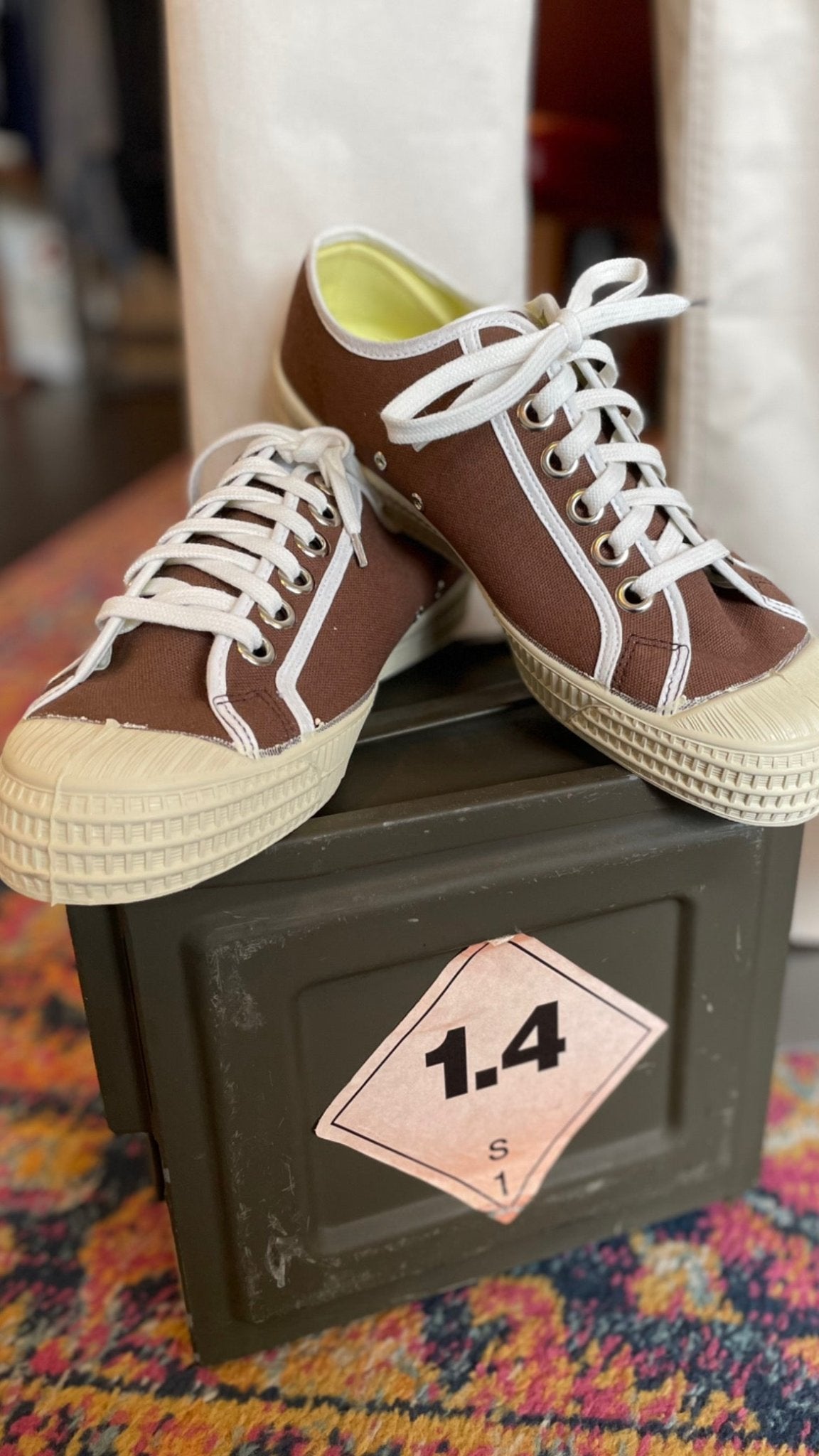 Star Master Sneaker - brown/ecru - Dotty&Dan