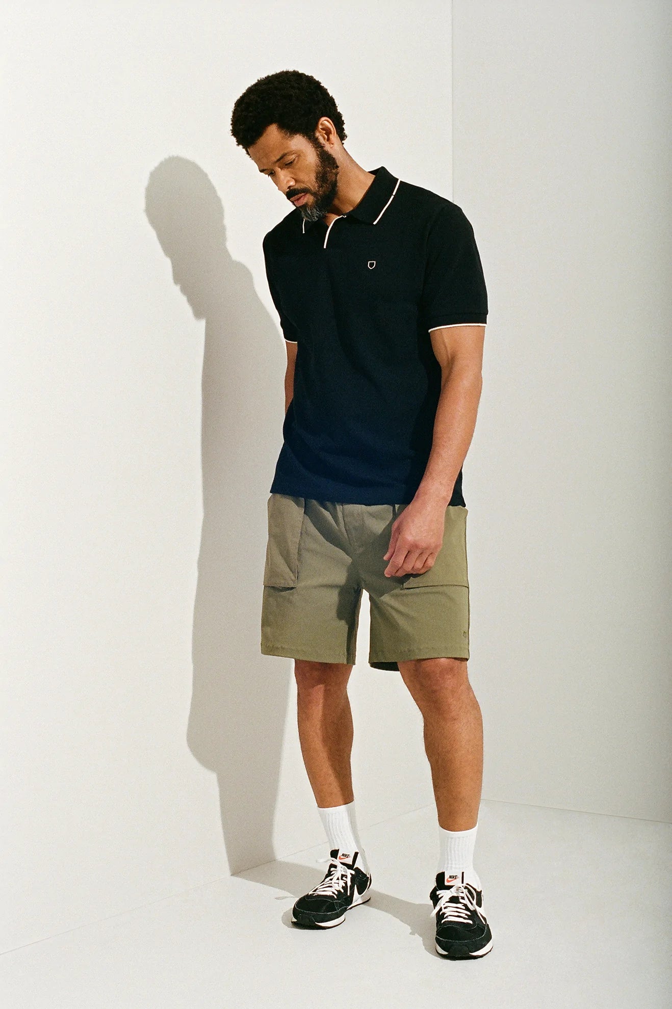 Strick Polo - black - Dotty&Dan