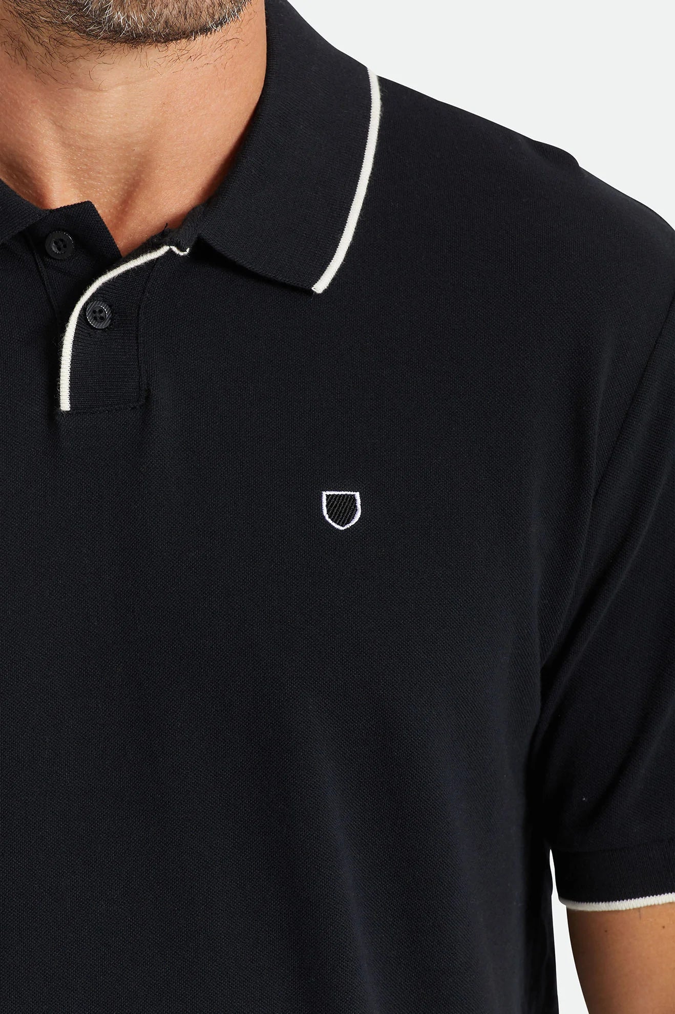 Strick Polo - black - Dotty&Dan