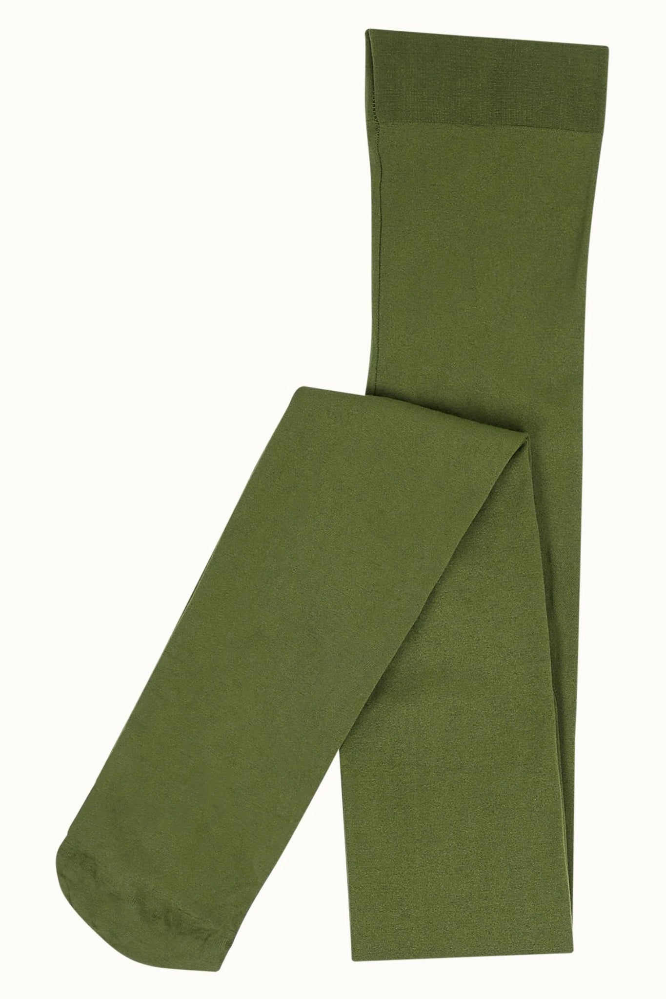 Strumpfhose Solid - olive green