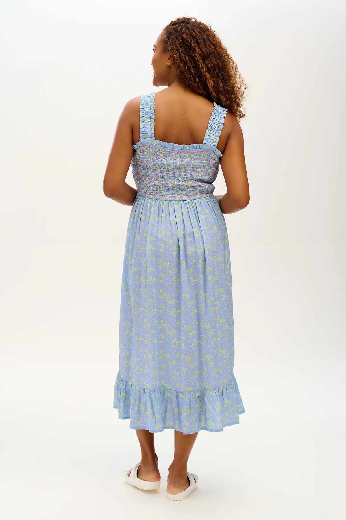 Ember Shirred Sundress - Dotty&Dan